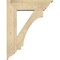 Ekena Millwork Imperial Traditional Rough Sawn Bracket w/ Offset Brace, Douglas Fir, 8"W x 28"D x 36"H BKT0806X28X36IMP01RDF - alternate 3